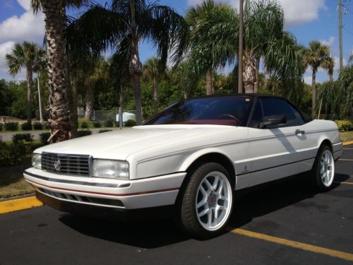 1987 cadillac allante&#039; with convertible hard top