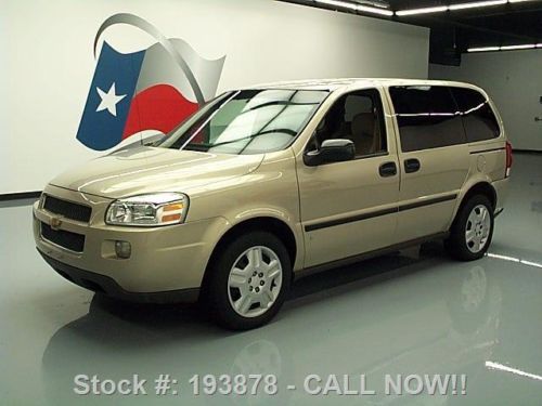 2007 chevy uplander ls 7-passenger cruise control 62k texas direct auto