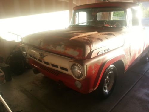 1957 ford f100 shortbed pickup truck v8