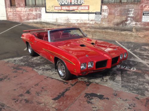 1970 pontiac gto convertible original ram air iii car