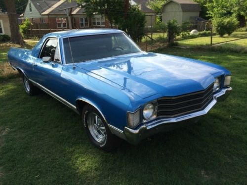 1972 chevrolet el camino oklahoma car