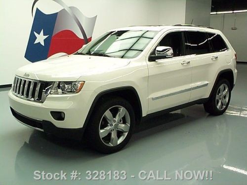 2012 jeep grand cherokee ltd hemi sunroof nav dvd 32k texas direct auto