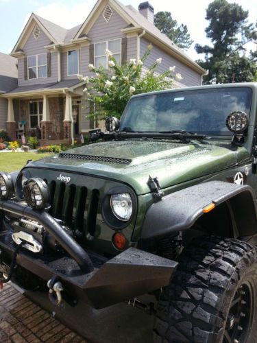 2009 jeep wrangler unlimited x sport utility 4-door 3.8l