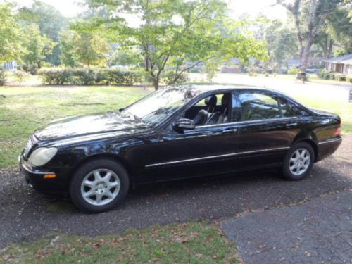 2001 mercedes benz s500, clean carfax, 106k, drives like new!