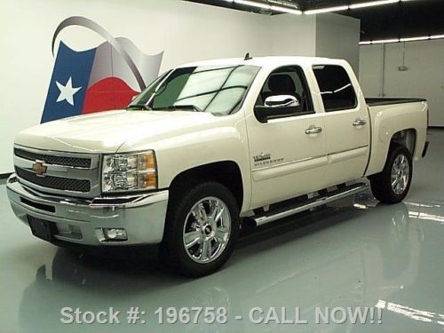 2013 chevy silverado texas crew lt leather 20&#039;s 16k mi texas direct auto