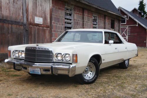 1977 chrysler newport custom 400 super clean 43k miles not new yorker