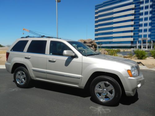 2007 jeep gr cherokee overland rust free original az owned, serviced and driven