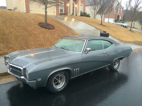 1969 buick skylark custom hardtop 2-door 6.6l
