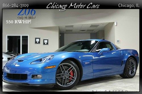 2008 chevrolet corvette z06 over 600 horsepower! only 9k miles! 2lz comp wheels!