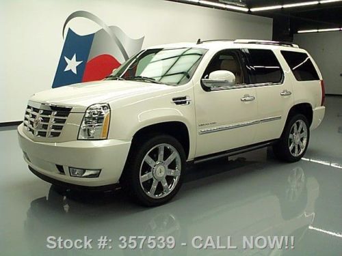 2011 cadillac escalade premium sunroof nav dvd 22&#039;s 26k texas direct auto