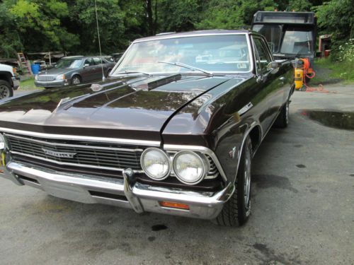 1966 chevrolet chevelle elcamino black cherry