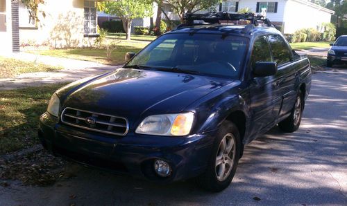 Subaru baja sport - dark blue