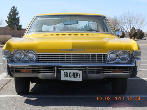 1968 chevrolet bel air base sedan 2-door 4.1l