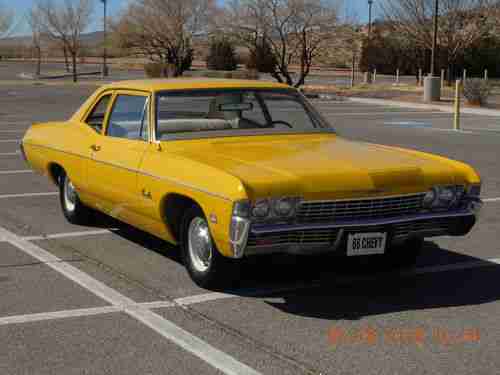 1968 Chevrolet Bel Air Base Sedan 2-Door 4.1L, US $4,900.00, image 2