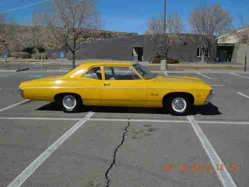 1968 Chevrolet Bel Air Base Sedan 2-Door 4.1L, US $4,900.00, image 3