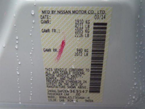 2014 Nissan Altima 2.5 S, US $20,742.00, image 3