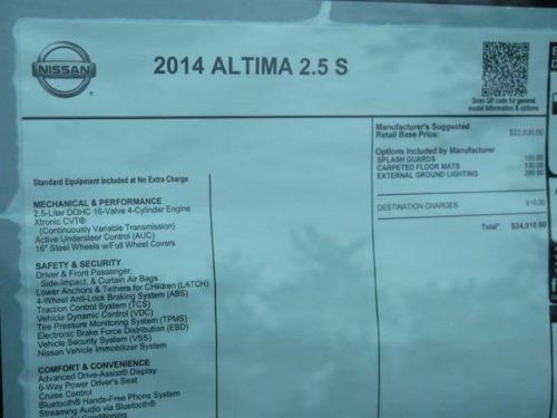 2014 Nissan Altima 2.5 S, US $20,742.00, image 11