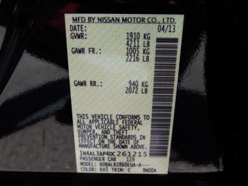 2013 Nissan Altima 2.5 S, US $17,915.00, image 17