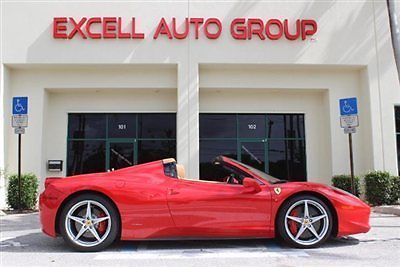 2013 ferrari 458 spyder for $2476 a month with $62,000 dollars down