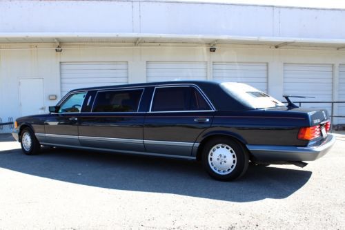 1988 Mercedes-Benz 560 SEL Limousine - 2 Private Owners Since New! MBZ Limo, image 2