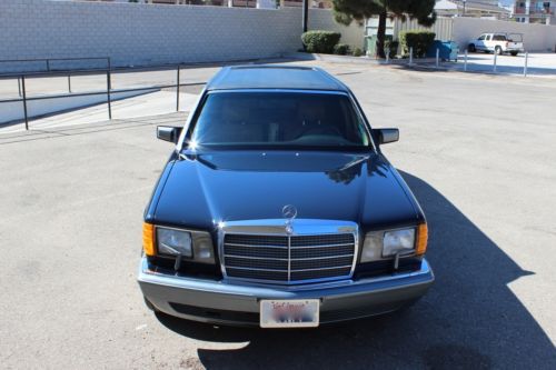 1988 Mercedes-Benz 560 SEL Limousine - 2 Private Owners Since New! MBZ Limo, image 3