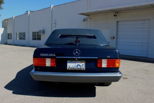 1988 Mercedes-Benz 560 SEL Limousine - 2 Private Owners Since New! MBZ Limo, image 4