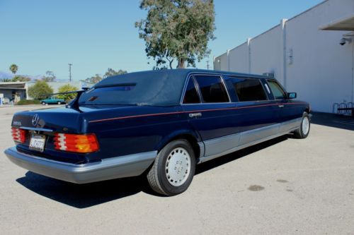 1988 Mercedes-Benz 560 SEL Limousine - 2 Private Owners Since New! MBZ Limo, image 5