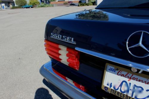 1988 Mercedes-Benz 560 SEL Limousine - 2 Private Owners Since New! MBZ Limo, image 6