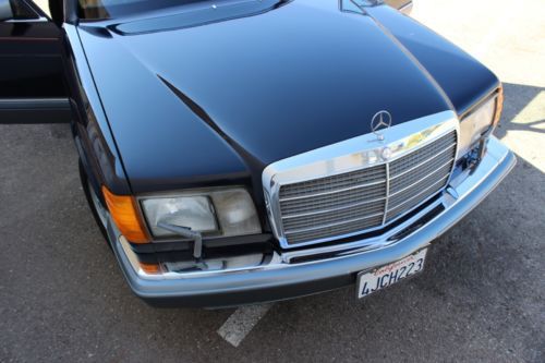 1988 Mercedes-Benz 560 SEL Limousine - 2 Private Owners Since New! MBZ Limo, image 7