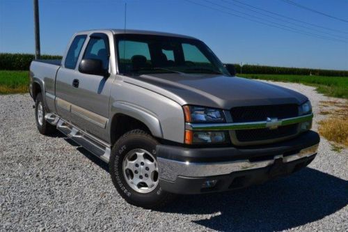 2003 chevy silverado 1500 ext cab 5.3l  v8 4wd 4x4 04 05 124k miles very nice