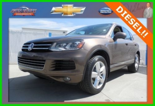 2011 volkswagen touareg v6 td leather loaded suv turbo awd sunroof