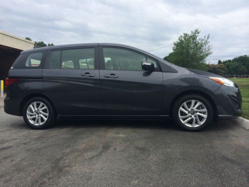 2013 mazda 5 sport mini passenger van 4-door 2.5l no reserve!