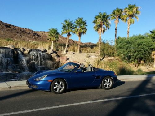 1999 boxster convertible - low miles - no reserve