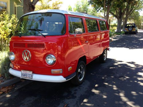 1971 vw bus type 2 completely restored