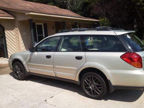 2006 subaru outback 2.5i wagon 4-door 2.5l