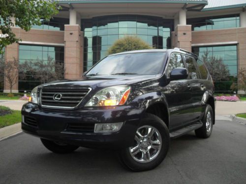 2004 lexus gx470 navigation rear dvd moonroof 4 wheel drive mark levinson nice!!