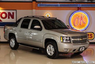 2009 chevrolet avalanche lt w/2lt, leather, sunroof, bedliner, 1-owner