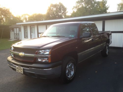 2003 chevrolet silverado 1500 ls extended cab pickup 4-door 5.3l