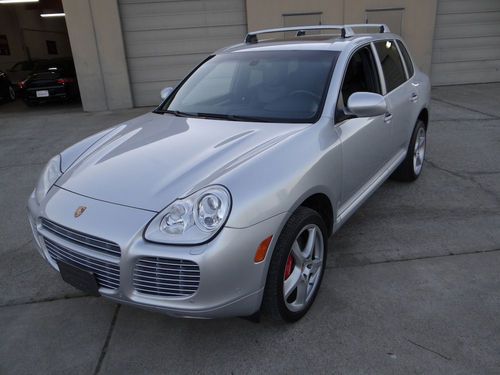 2006 porsche cayenne turbo s loaded clean title serviced nav heat seats