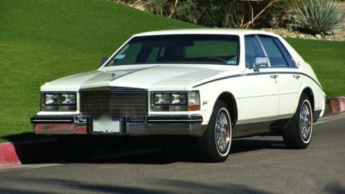 1985 cadillac seville with only 33,000 documented miles