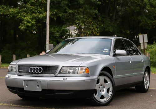 1999 audi a8 quattro awd 77k low miles southern car fully serviced loaded carfax