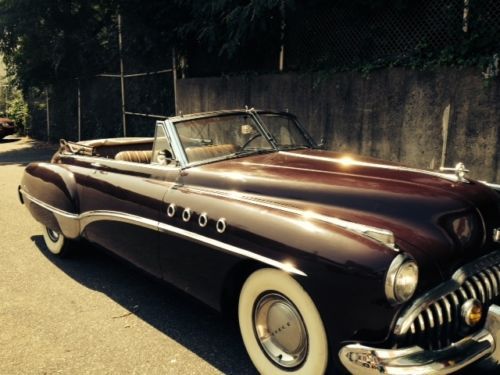 Buick 1949 convertible dynflo