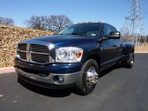 08 ram 3500 slt drw cummins quadcab dually at diesel tx!