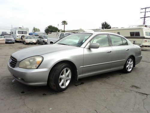 2002 infiniti q45 base sedan 4-door 4.5l, no reserve