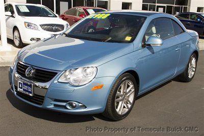 Volkswagen eos 2dr conv dsg lux low miles convertible automatic gasoline 2.0l i4