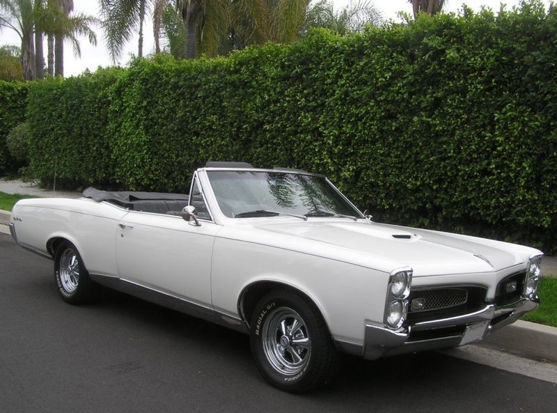 1967 pontiac gto convertible