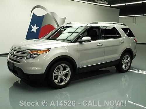 2013 ford explorer ltd pano sunroof rear cam 20's 20k! texas direct auto