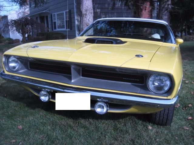 1970 plymouth barracuda cuda convertible