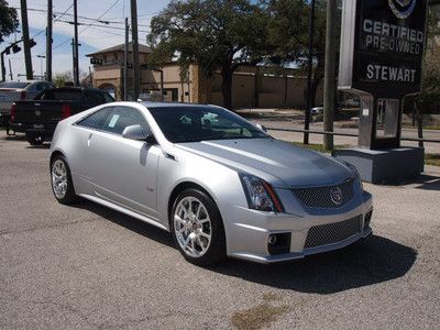 Cts-v coupe with silver frost matte finish