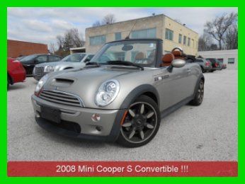 2008 mini cooper s sidewalk edition convertible automatic 1 owner clean carfax